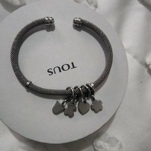 Tous stainless steel bracelet